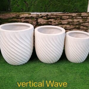 Vertical Wave Planter